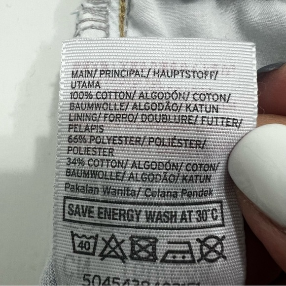 Topshop 4 High Waisted Floral Embroidered Frayed Hem Grunge Y2K Boho Mom Shorts - Picture 9 of 11